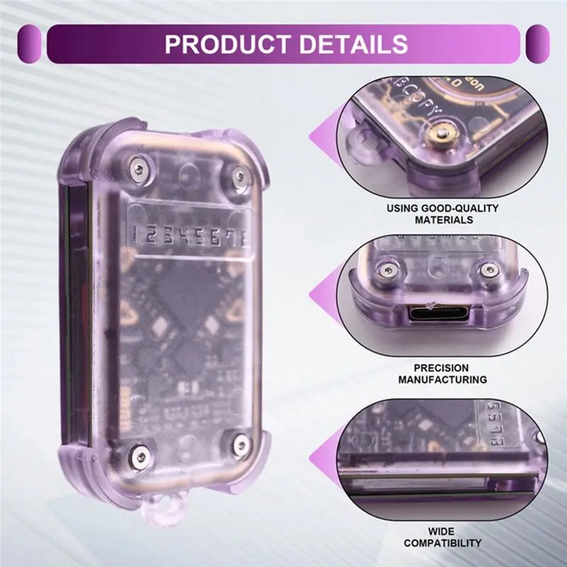 A24U Smart Card Emulator Chameleon V3.0 RFID Smart Chip Reader Reader Writer ID IC Tag Copyer+ 3XUID Keychain/CUID Card