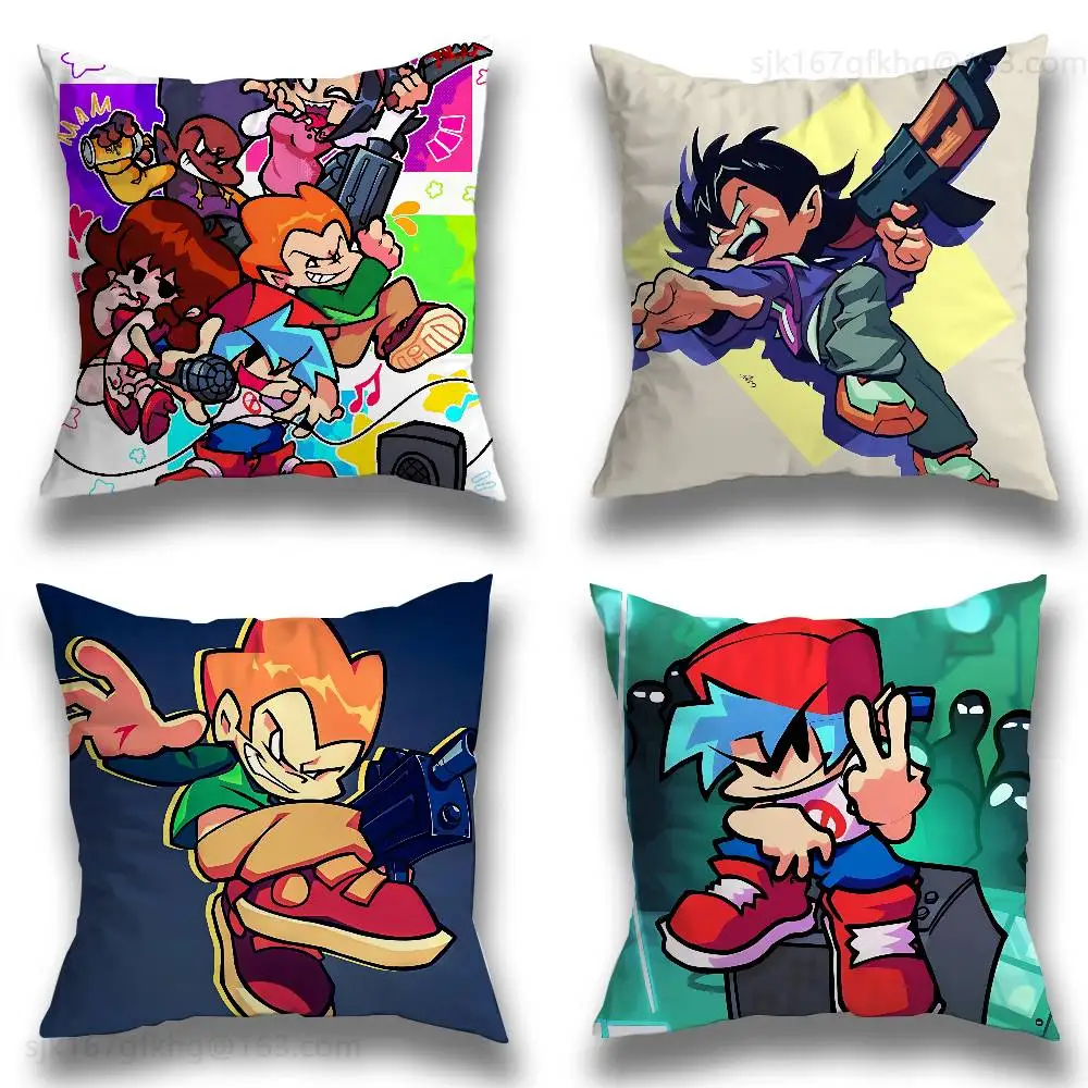 

Friday Night F-Funkin Pillow Case Pillow Case Living Room Sofa Cushion Cover Suitable For Home Bedroom Room Decoration
