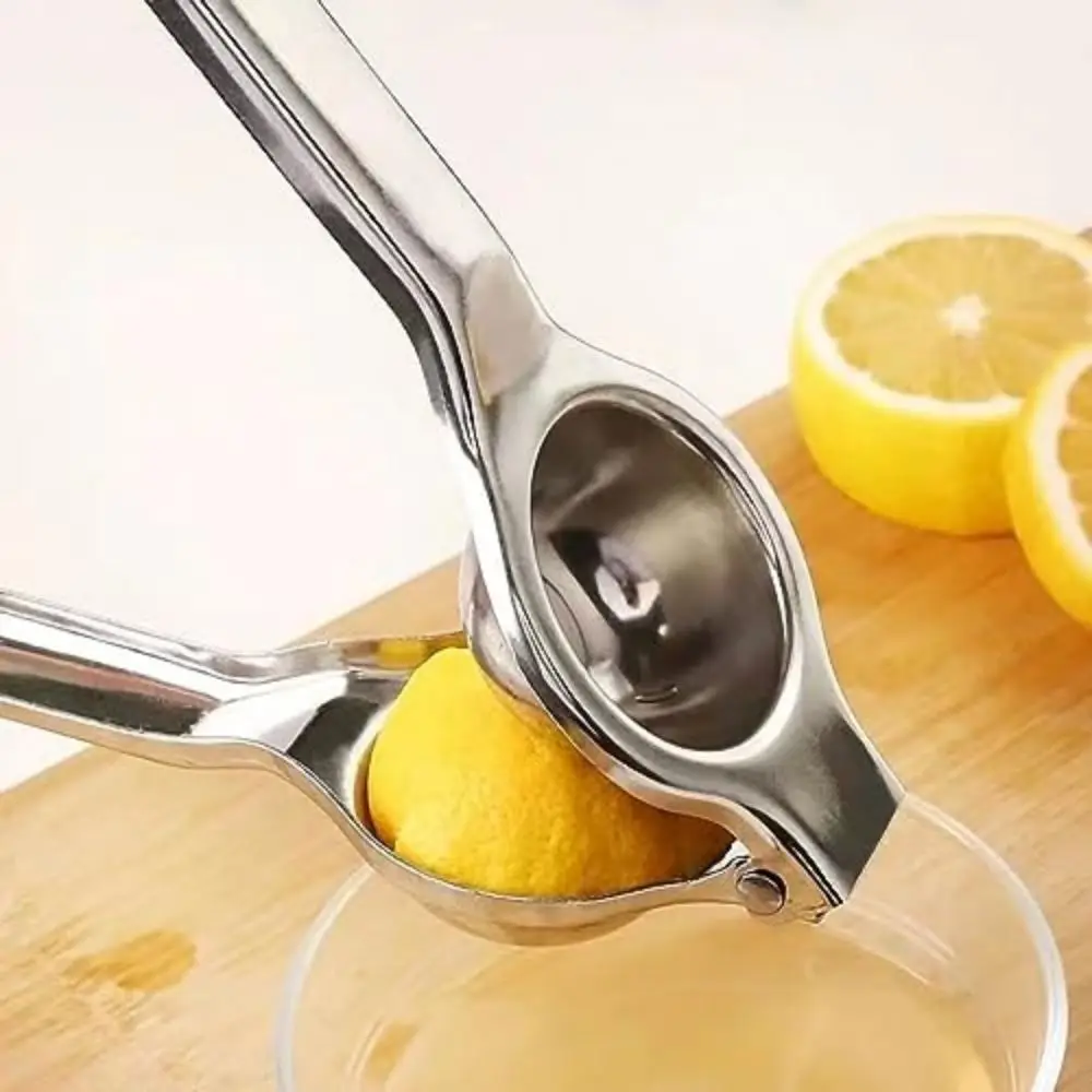 Stainless Steel Manual Lemon Squeezer Juice Fruit Press Citrus Orange Juicer Processor Household Kitchen Tool