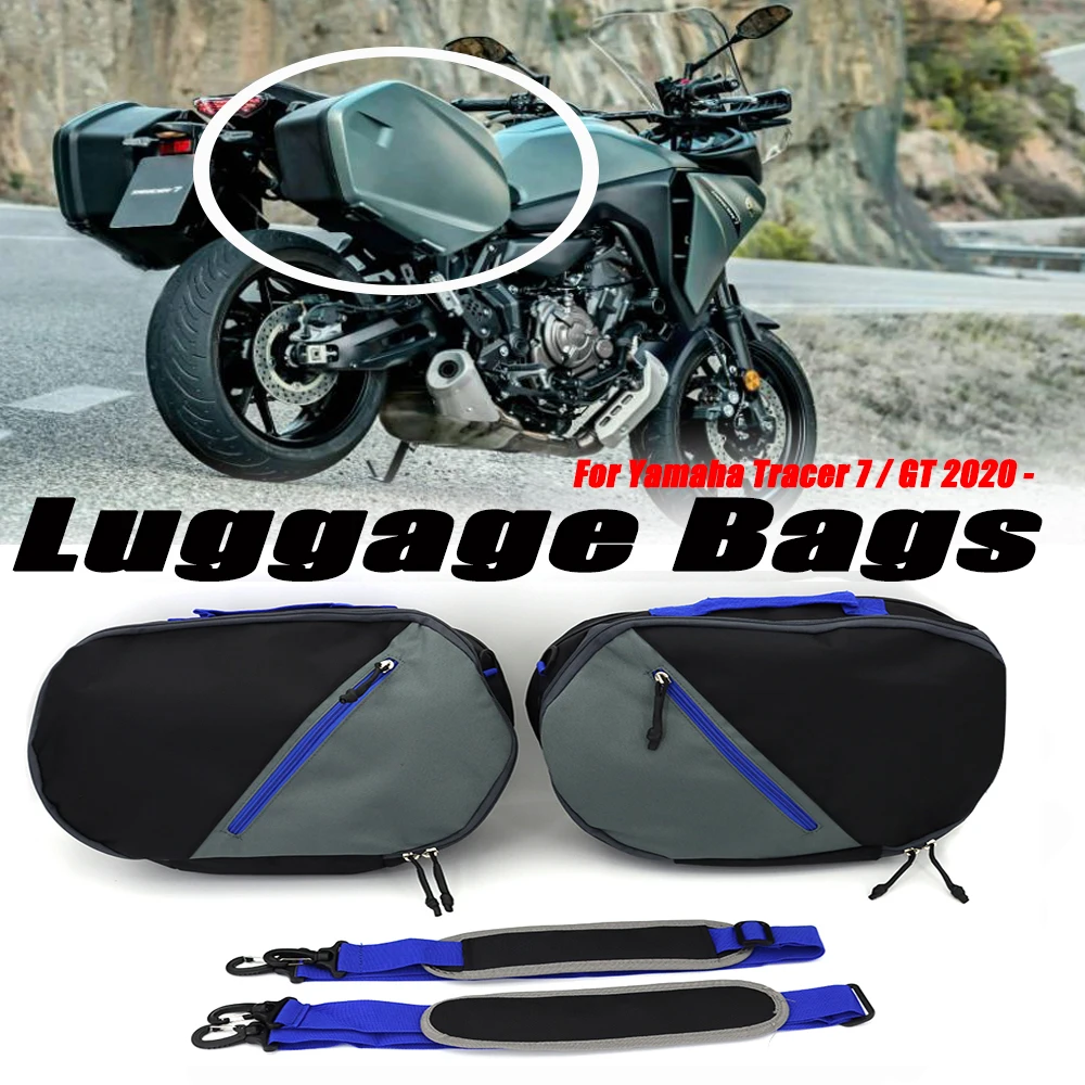 For Yamaha Tracer 7 TRACER 700 GT Tracer7 Saddle Bags luggage bags motorcycle side luggage bag saddle liner bag 2020 2021 2022