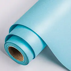 Blue Kraft Paper Roll for Gift Wrapping Moving Packing Blue Paper Roll for Painting DIY Flowers And Gifts Environmental Paper