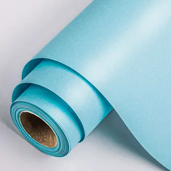Rollo de papel Kraft azul para envolver regalos, embalaje móvil, rollo de papel azul para pintar flores y regalos DIY, papel ambiental
