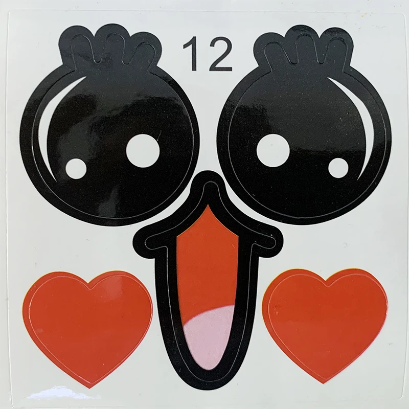 120pcs/lot cotton candy maker sticker parts
