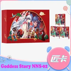 Prezzo d'occasione Goddess Story NNS-02 Collection Card Beautiful Cute Anime Waifu Booster Box CCG Doujin Toys And hobby Gift