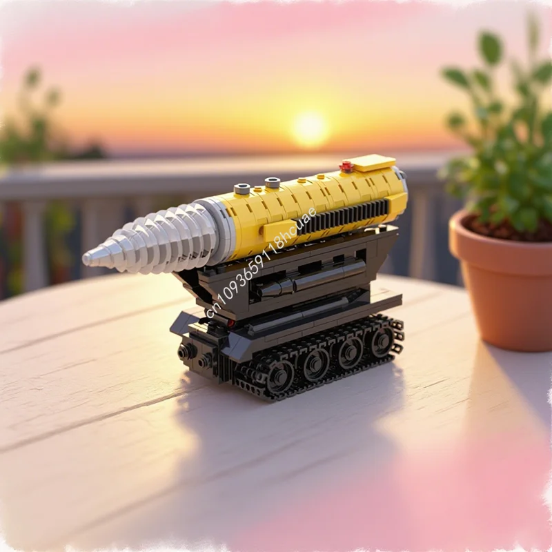 

296pcs MOC Thunderbirds The Mole City Champions Model Building Blocks Toys Construction Christmas Gifts Education Brick Kids