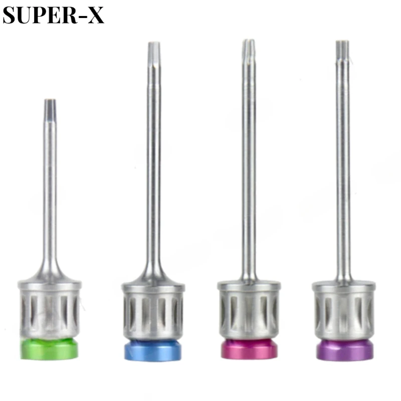 1PCS Dental Implant Repair Screw Head Extension 30mm37mm Dental Implant Torque Wrench Screwdriver Prosthetic Repair Tools