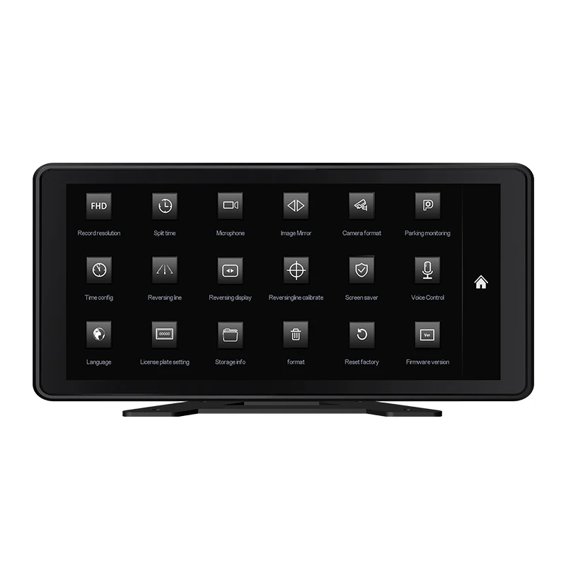 【Hot Selling】10.36-Inch IPS Portable Touch Carplay Truckers Dash System 4   AHD 720P WDR Dual Lens Parking  ing Navig