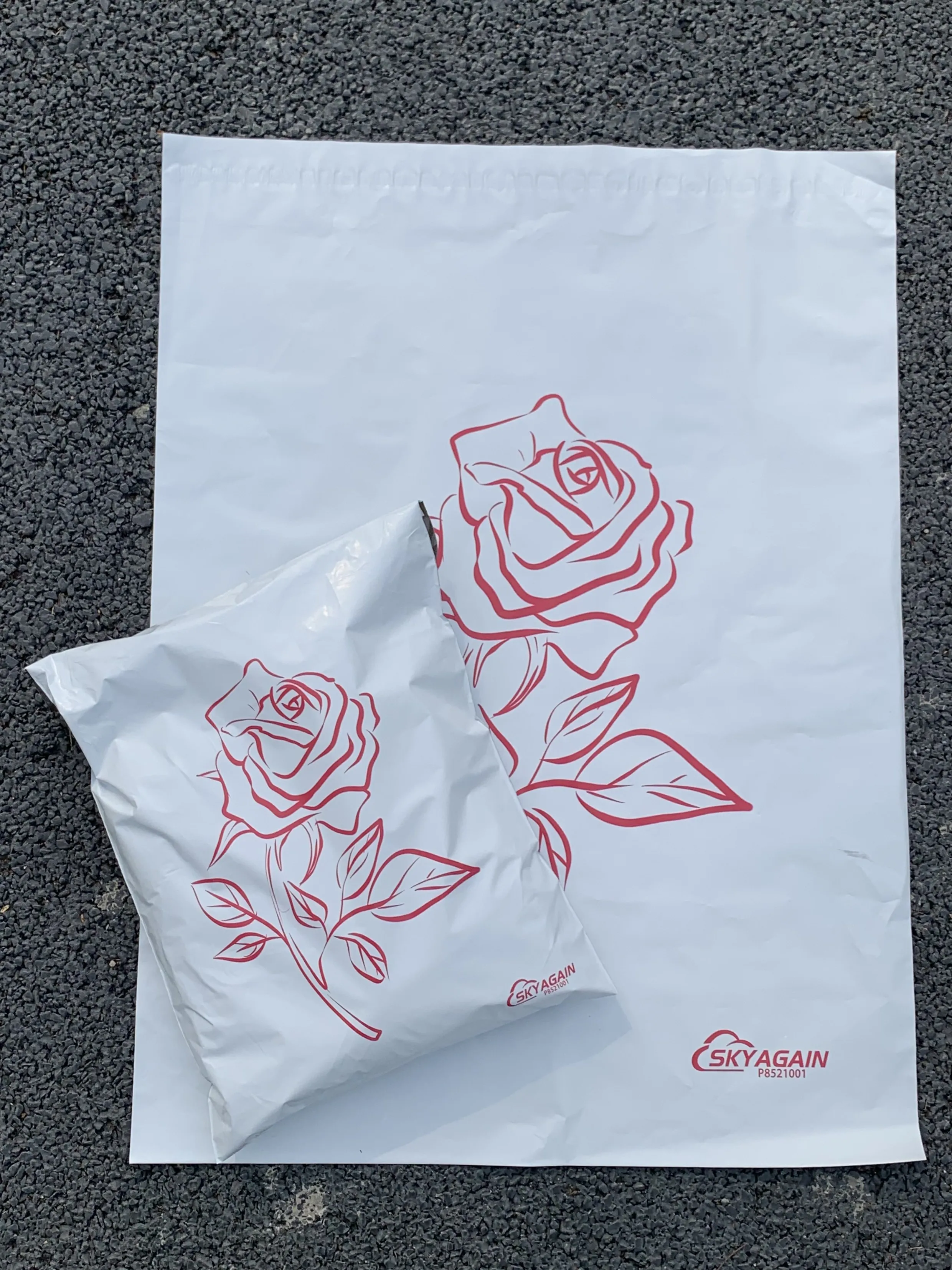 Customizável Envio Pacote Mailing Bags, Envelope Rosa Bonito, Para Embalar Produtos, Envio de Pequenas Empresas Suprimentos Carta
