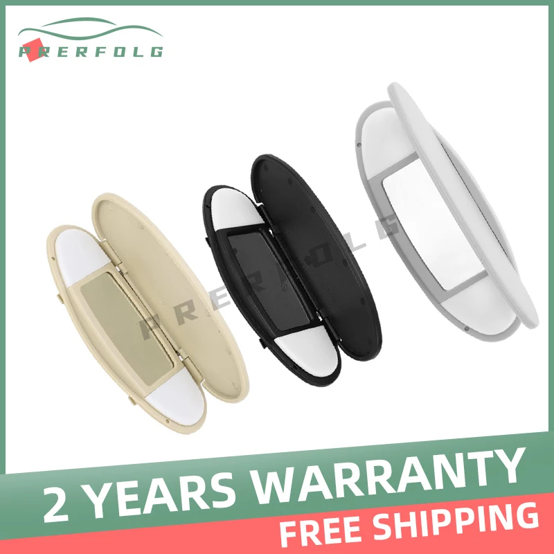 51167361833 Car Front Sun Visor Sunshade Makeup Mirror Mini Sunshade Plastic Cover Accessory For BMW Mini R56 R60 2007-2013