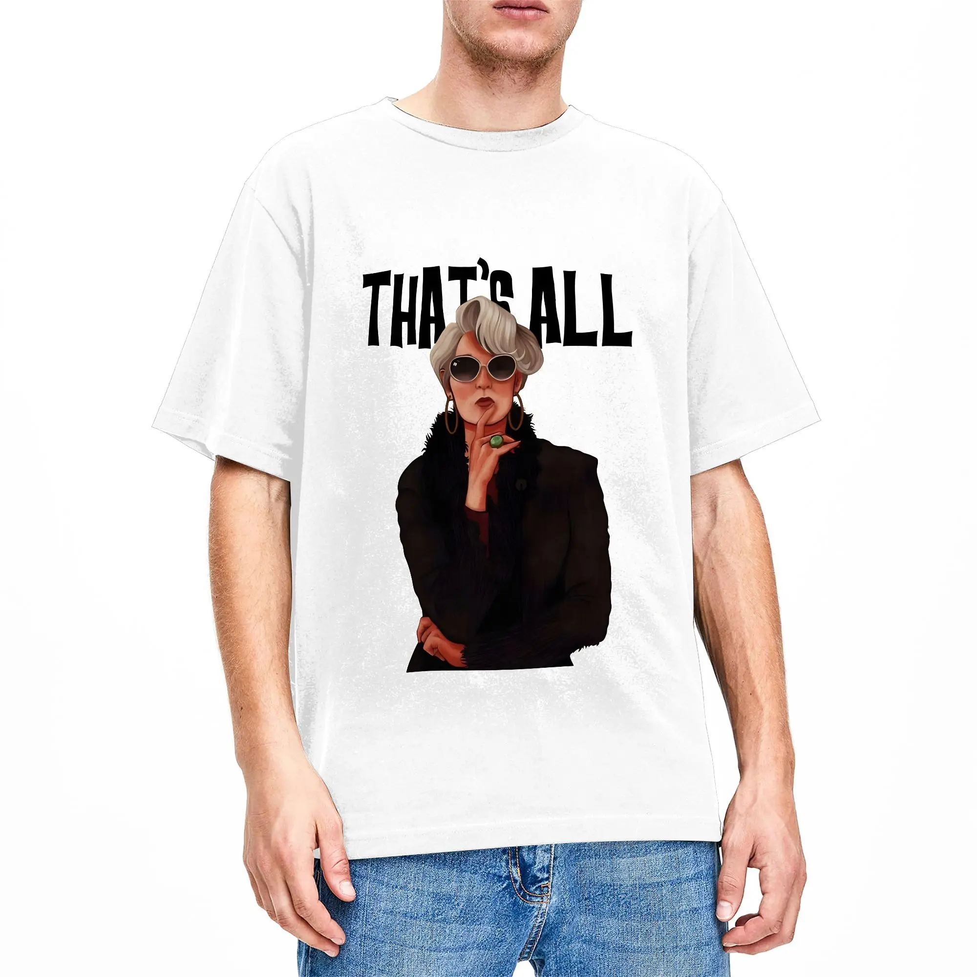 Oversized T Shirt Devil Wears Pradad Cotton T-Shirts Copy Of That’S All   Novelty Tee Shirt for Adult Summer Y2K Casual Tees