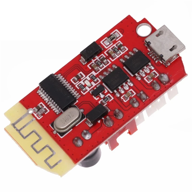 CT14 Micro 4.2 Stereo Bluetooth Eindversterker Board Module 5VF 5W + 5W Mini met Oplaadpoort voor Inbouwen Idle Sound Box