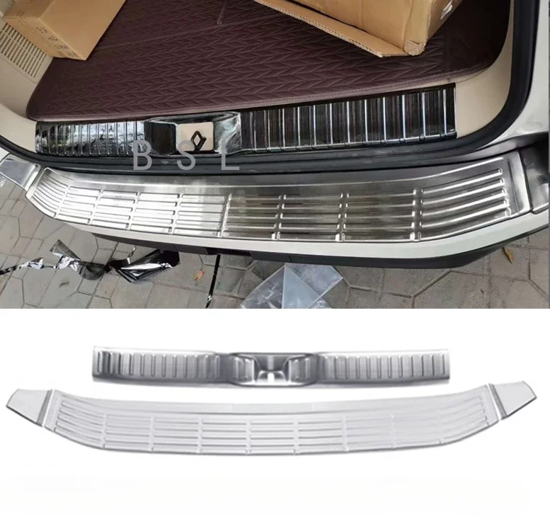 

For Toyota Land Cruiser 300 Lc300 2022 2023 Threshold Accessories Tail Door Guard Board Stainless Steel Upgrade Body Kit ZX GR