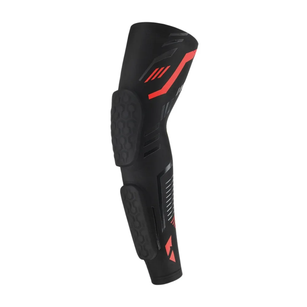 Separate Elbow Pads Long Dual Anti-Collision Arm Sleeve Protector Compression Support Protective Forearm Cover Sport Safety