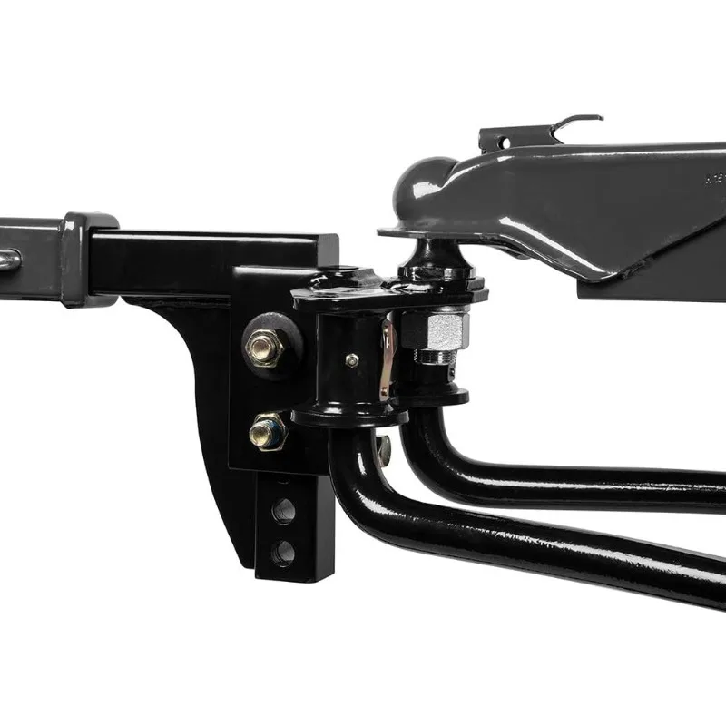 49912 Pro Round Bar Weight Distribution Hitch with Sway Control, 8,000 lbs. Capacity, Fits Up to 7 Inch Trailer Frames, 8.5