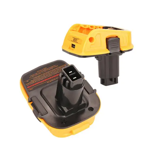 Adaptador de bateria dca1820 para dewalt 20 pino de bateria converter para dewalt 18 ferramentas de níquel de pino de bateria dw9095 dw9096 dw9098 dw9099