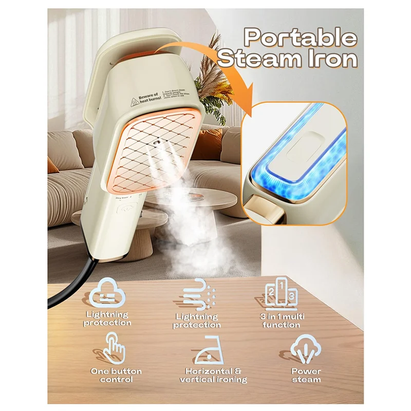 X11A voyage vapeur vêtements Portable Mini vêtements vapeur Fortravel & maison prise ue