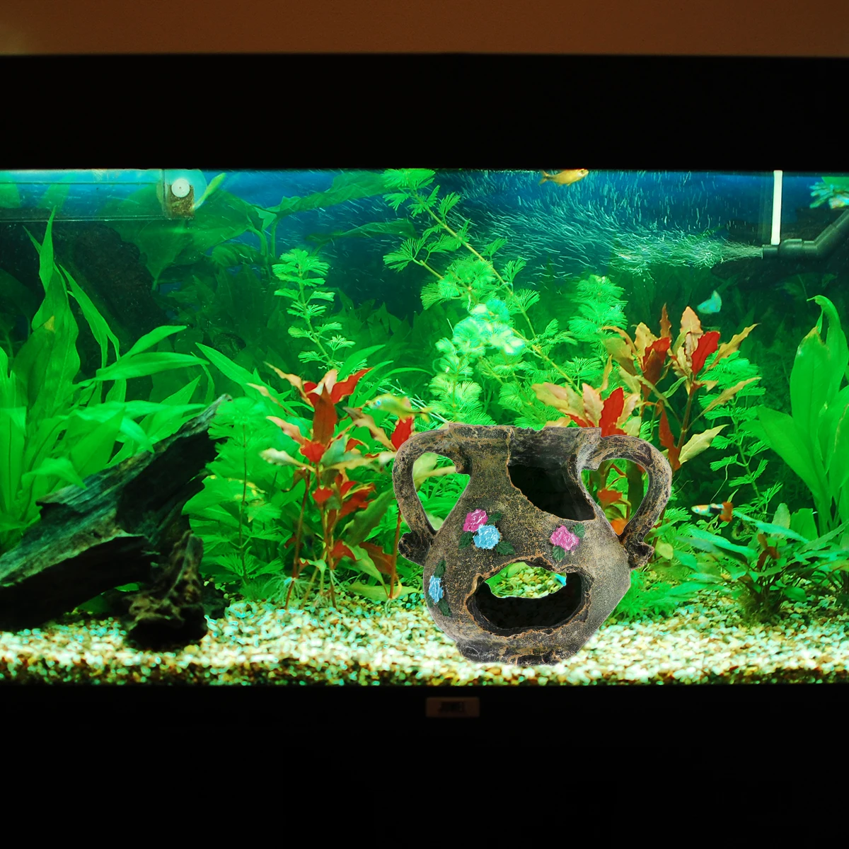 

Resin Vase Aquarium Decor Fish Tank Ornament Natural Atmosphere Landscaping Decoration Home Aquarium Decor Artificial Trunk