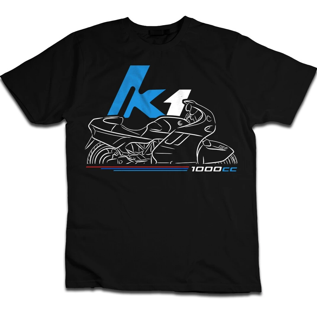 

Retro Classic German K1 1000CC Motorcycle T-Shirt 100% Cotton O-Neck Short Sleeve Summer Casual Mens T-shirt Rider Streetwear