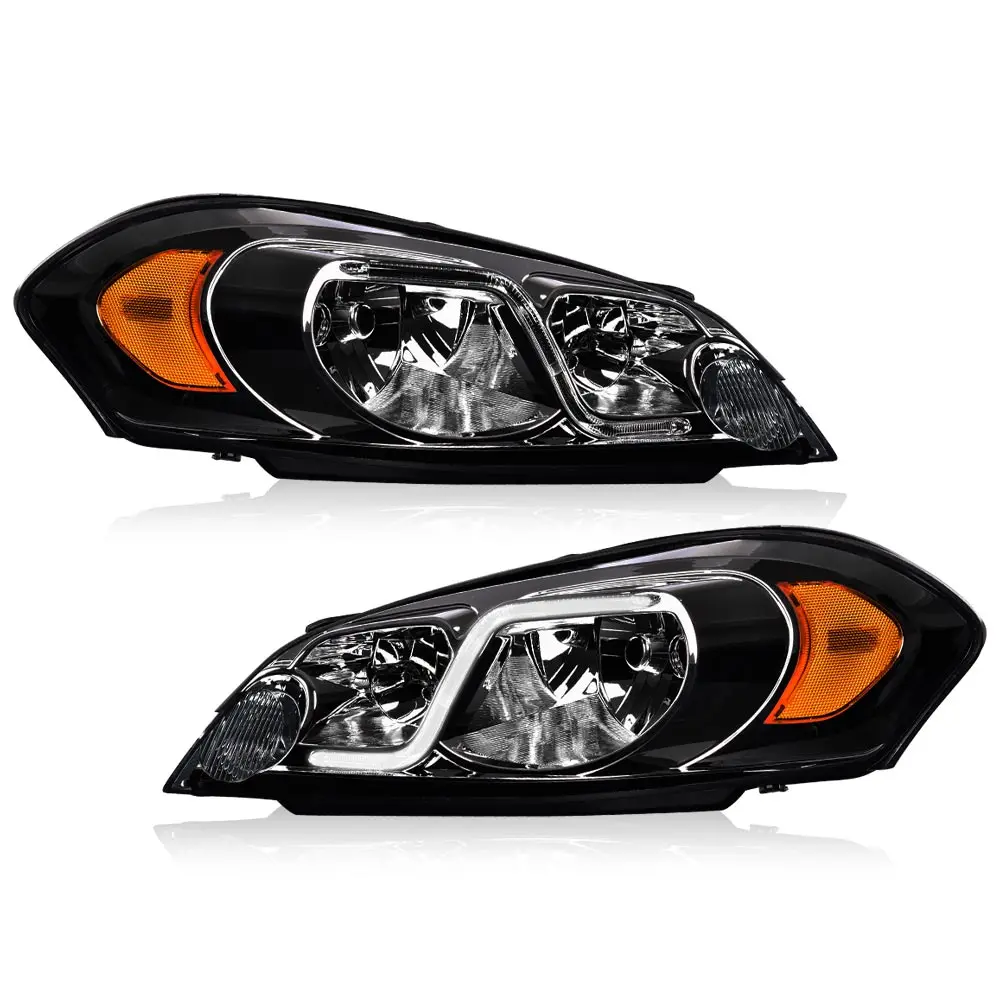 

Led Drl Headlights Compatible with Chevy Monte Carlo 2006-2007/ Fits Chevy Impala 2006-2013/ Fits Chevy Impala Limited 2014-2016