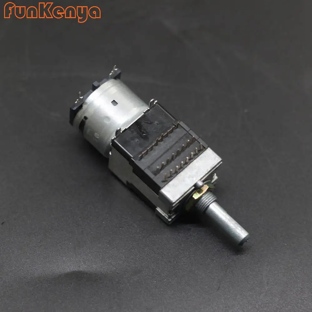 RK168 Type ALPS 6X100KB DIY Remote Control Power Amplifier Potentiometer Motor Half Round Handle