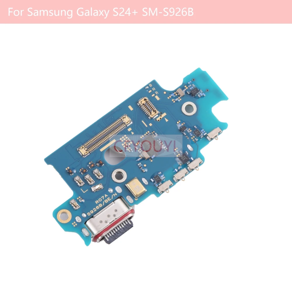 

Для Samsung Galaxy S24 + SM-S926B S926B/DS S926N USB Type-C 45 Вт плата зарядного порта Flex S24 Plus порт для быстрой зарядки