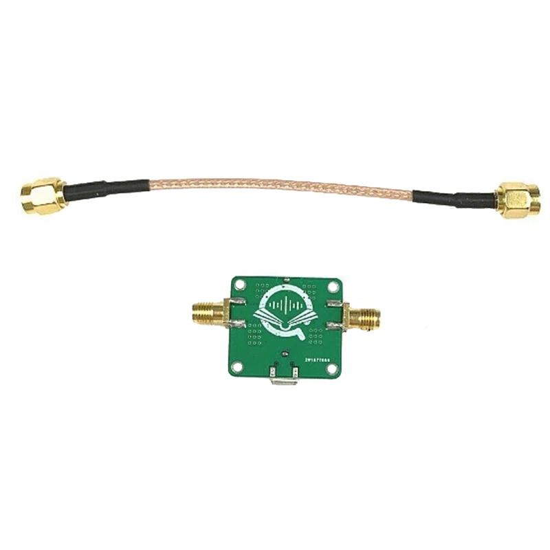50M-6Ghz Low Noise RF Power Amplifier Board Ultra Wideband Gain 20Db 85Ma 5V Electrical Equipment Supplies