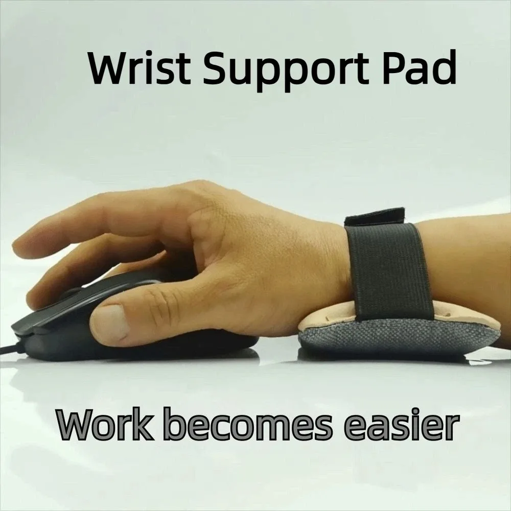 Adjustable Wrist Pillow Soft Hand Rest Anti-Friction Cushion Mouse Wrist Rest Pad Lightweight Comfortable Ergonomic