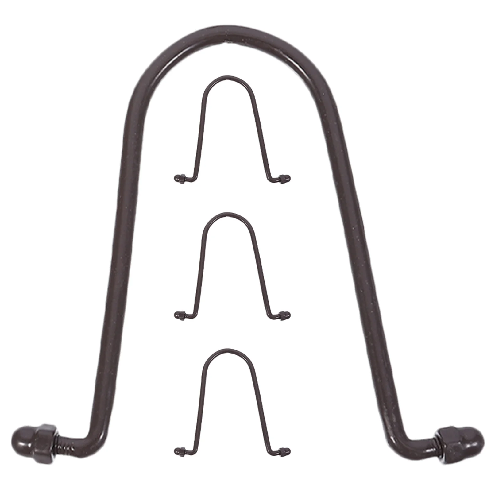 

4Pcs Rain Chain Hooks Metal Rustproof Downspout Adapter Easy Install Outdoor Rain Chain Accessory Downspout Adapter