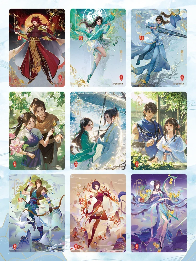 KAYOU-Tarjeta Paladin China auténtica y Original, personajes de Anime Li Xiaoyao CP, paquete de tarjetas periféricas de marca, tarjetas de colección