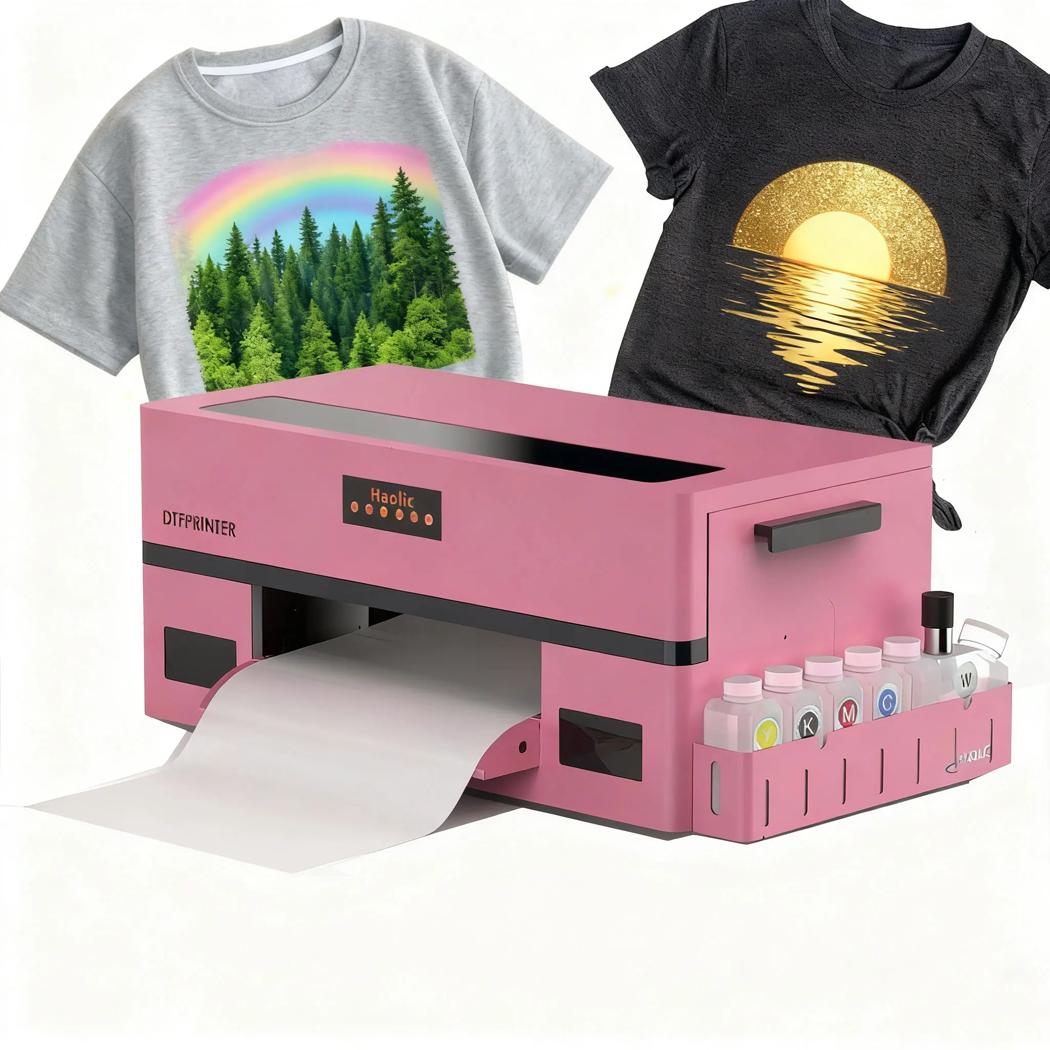 Dtf Film Roll A3 - A3 DTF Pink Beginner Kit XP600