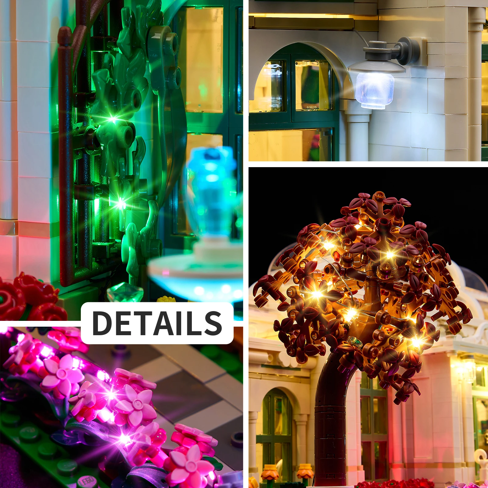 

Led Light Kit for LEGO The Botanical Garden 21353