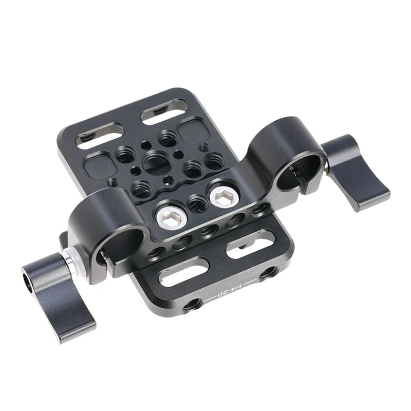 ABFM-Jlwin Mini Battery Plate V-Port Fixed Base Portable Battery Plate Universal Camera Accessories