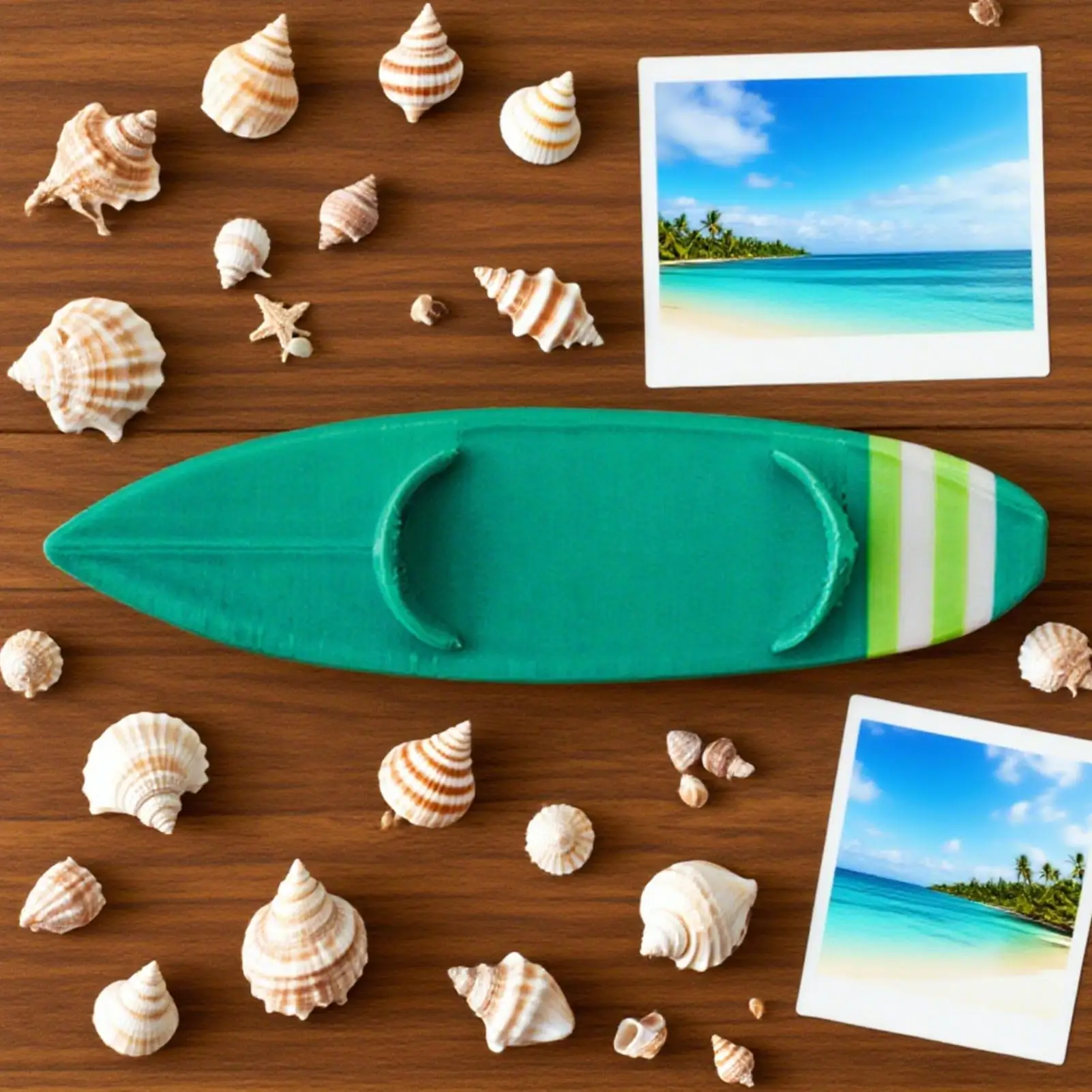 Planche de surf à doigts, 6 pièces, petite planche de surf à collectionner pour enfants et adolescents, bureaux d'équitation en voiture, décor de fenêtre de plage