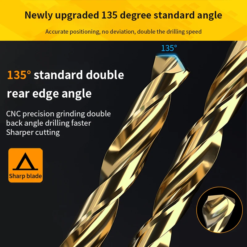 Hss Boor Set Kobalt Boor Hole Cutter Bit Voor Rvs Hout Metaal Boren Инструменты Ручные Инструменты