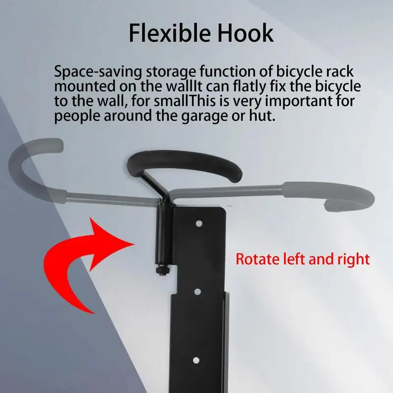 Bike Stands Wall Mount Bicycle Stand Holder Mountain Bike Rack Stands Hanger Hook Storage Bicycle Mounted Rack Stands