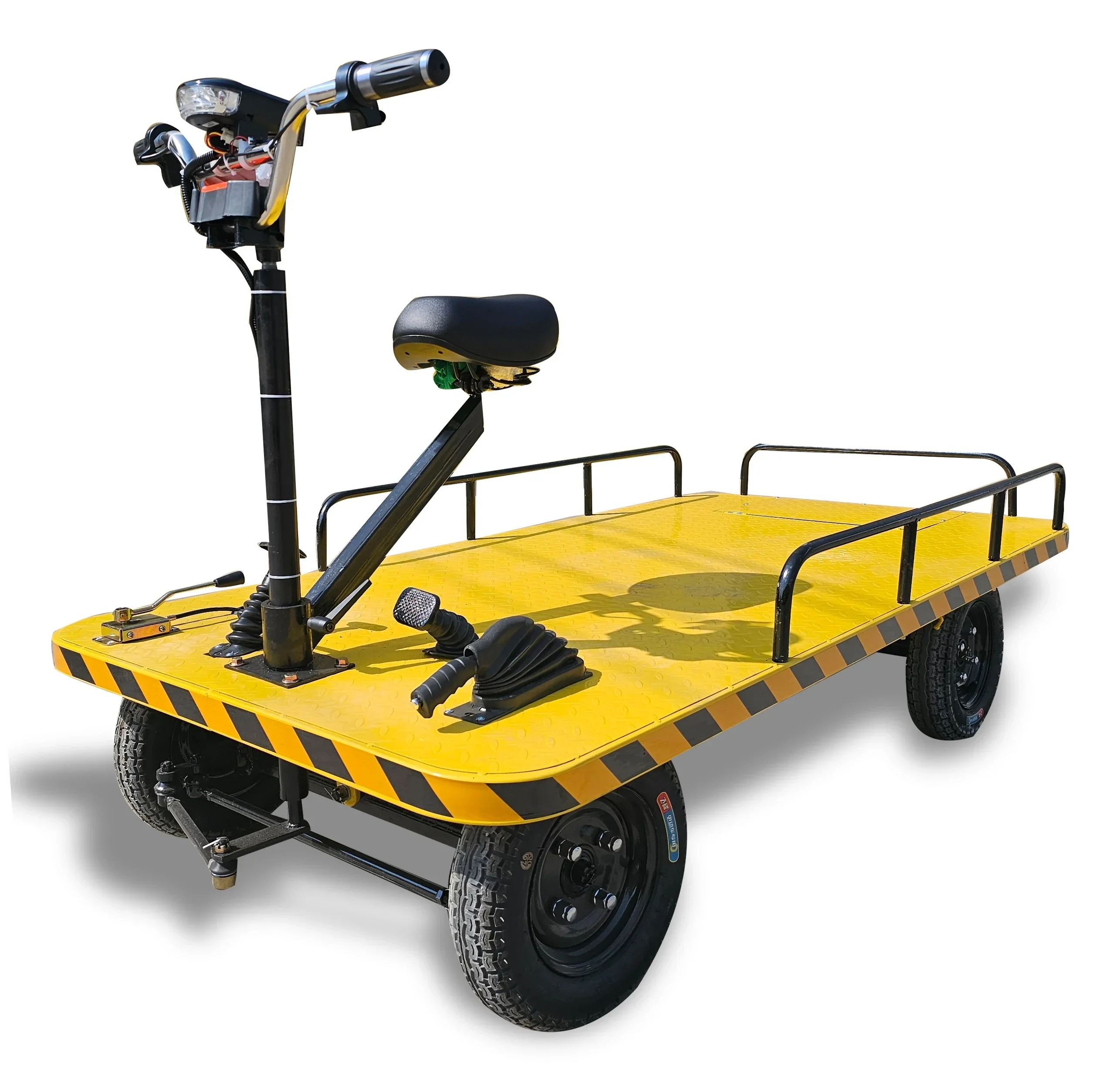 

Electric Cargo Cart For Supermarket And Hotel With Adjustable Driving Control