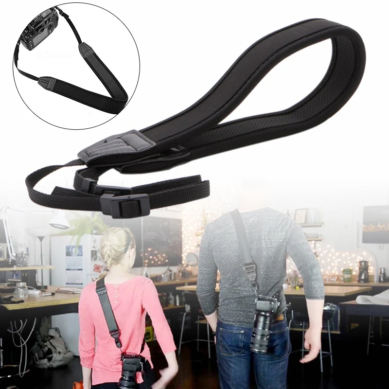 Comfort Camera Shoulder Neck Strap with Quick Release Buckles Strap for  Single and DSLR Camera
