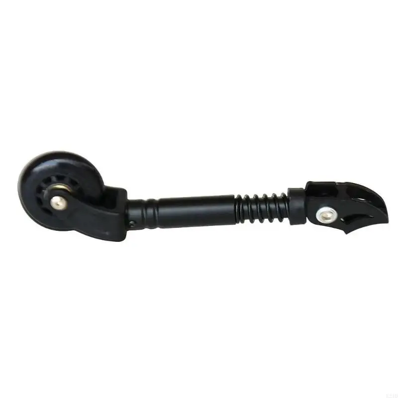   Black Cycle Support Wheel Bike Stabilizers for Daily Use and Side Balance Help