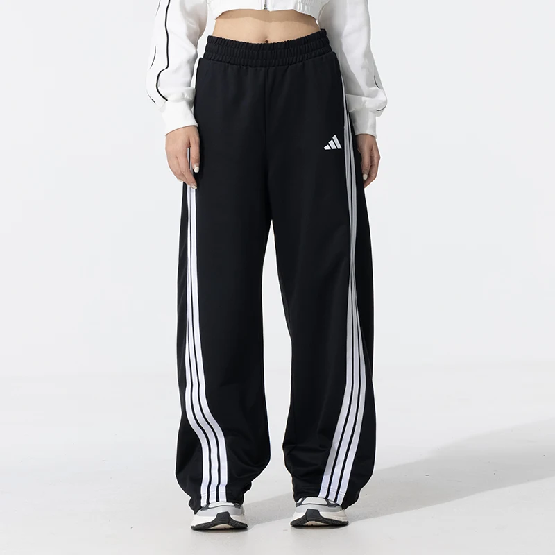 Pantalones informales Adidas para mujer, pantalones deportivos ajustados con tres rayas, pantalones largos transpirables para correr, tejidos de secado rápido, Ke5802