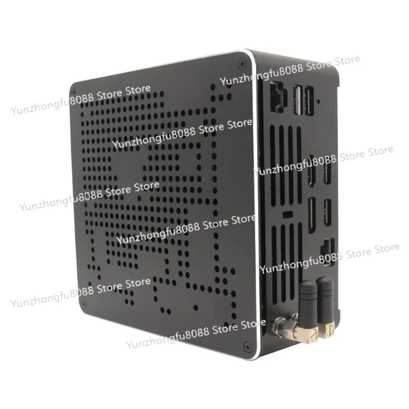 

W-10885M ECC RAM Mini Gaming PC 2*DDR4 NVME 2Lans Office Gamer Desktop Computer 2186M Web Server Host HD DP