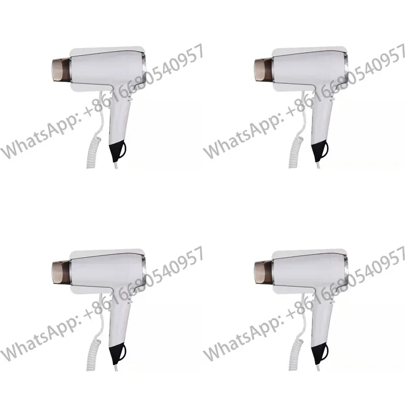 Hotel Wall Mounted Hair Dryer Holder With Shaver Socket