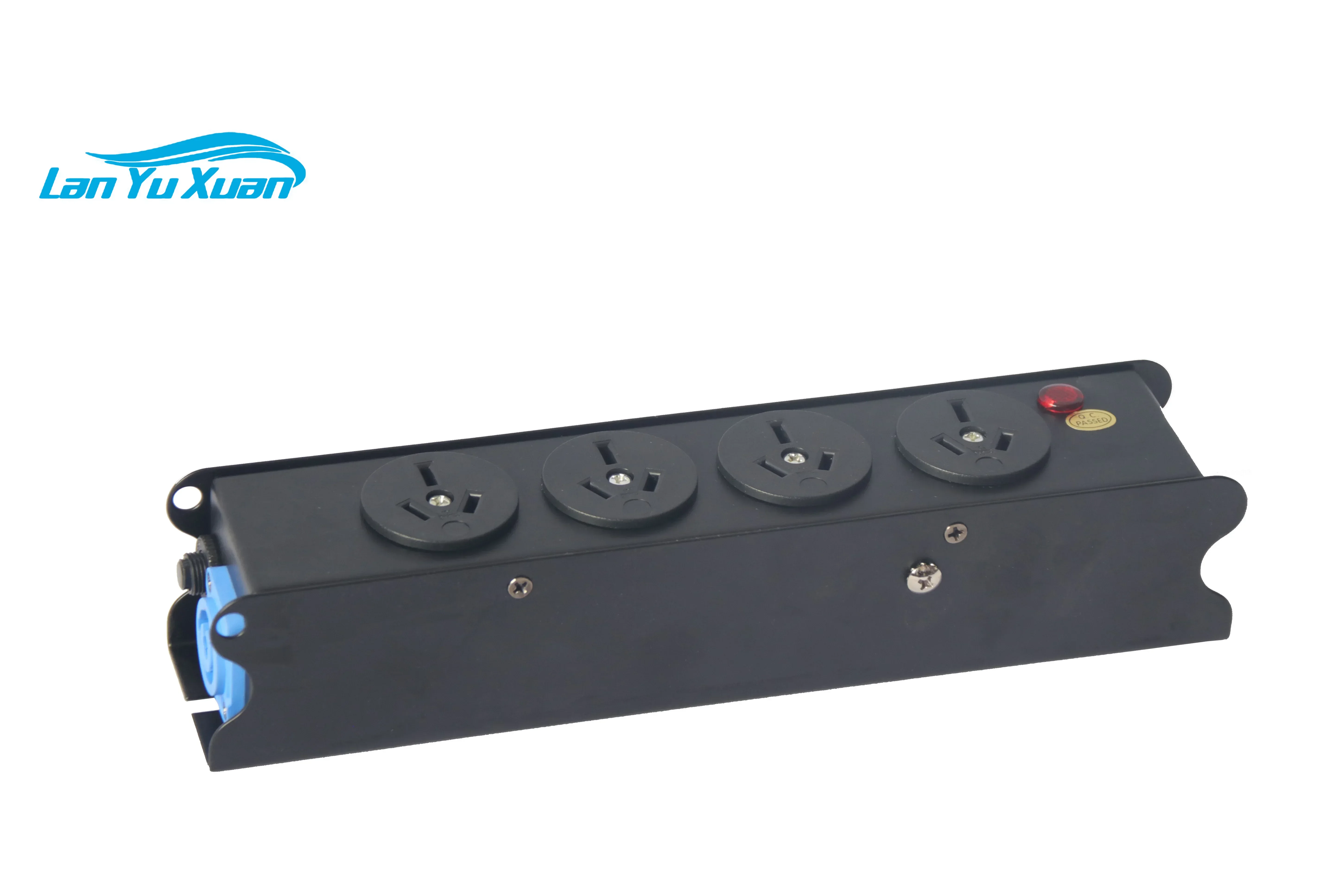 2026 أستراليا قطاع الطاقة 1 صندوق توزيع الطاقة لإدخال Powercon مع 4 مخرج مقبس أستراليا أو 6 مخرجات مقبس اديسون