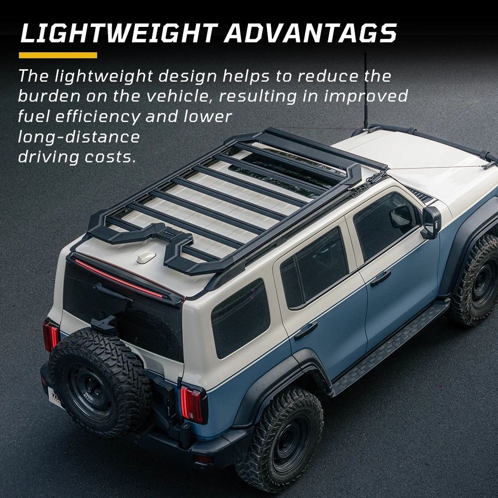 

Quick Installation Heavy Load Aluminum Roof Rack Full Cross Bar for 300 Series