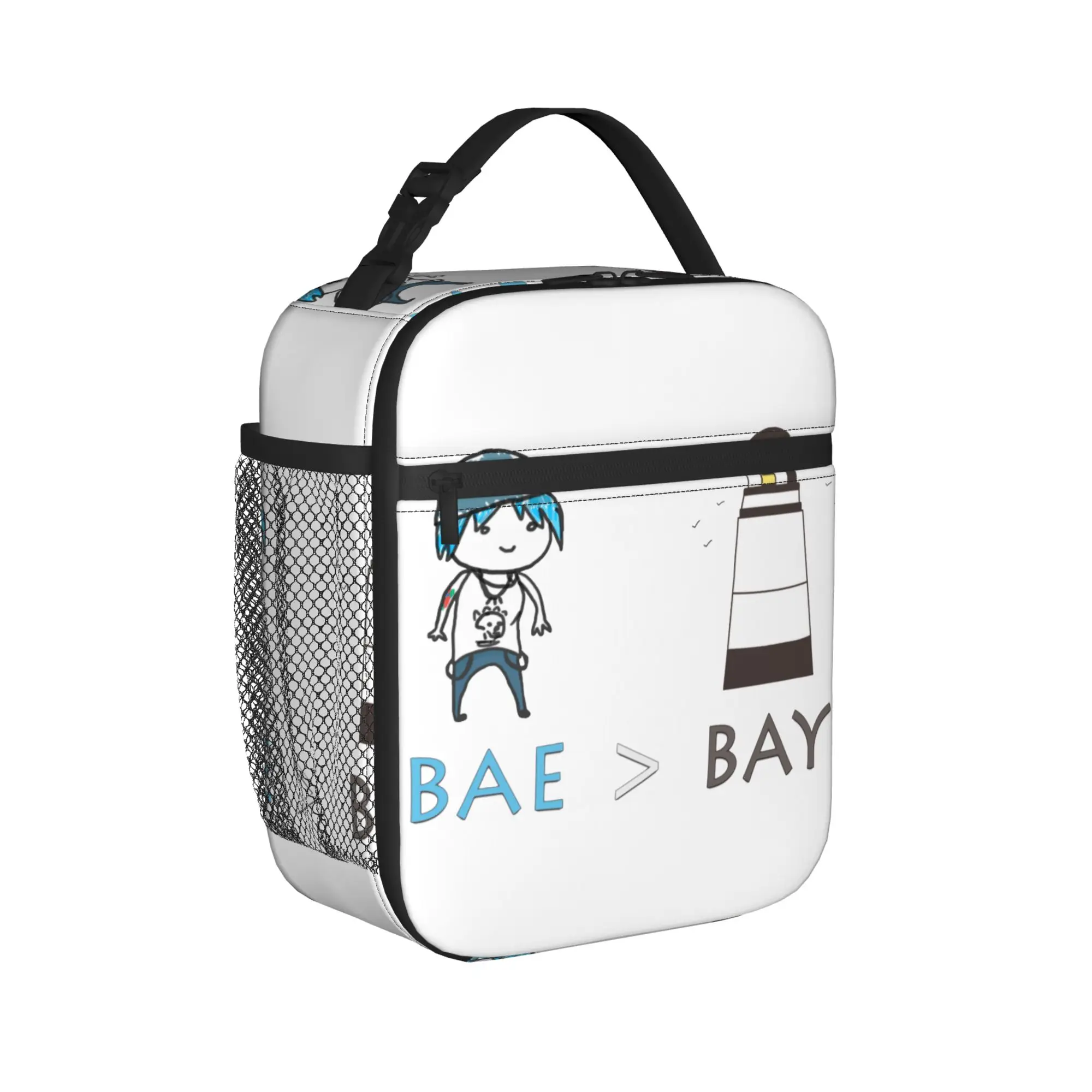 Life is Strange Bae over Bay Insulated Lunch Bag Meal Container Cooler Bag Tote Lunch Box College  Travel Food Storage Bags
