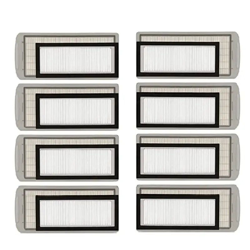 AC23-For NARWAL T10 J1 J2 Compatible 8Pcs Replacement Parts Accessories Kit High Efficiency Filter Robot Vacuum Cleaner