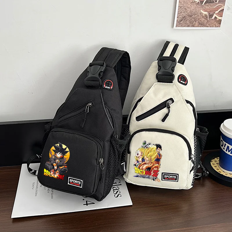Dragon Ball Crossbody Bags for Women Goku Cartoon Anime Pattern Printed Men Shoulder Bag Outdoor Portable Handbags Party Gifts