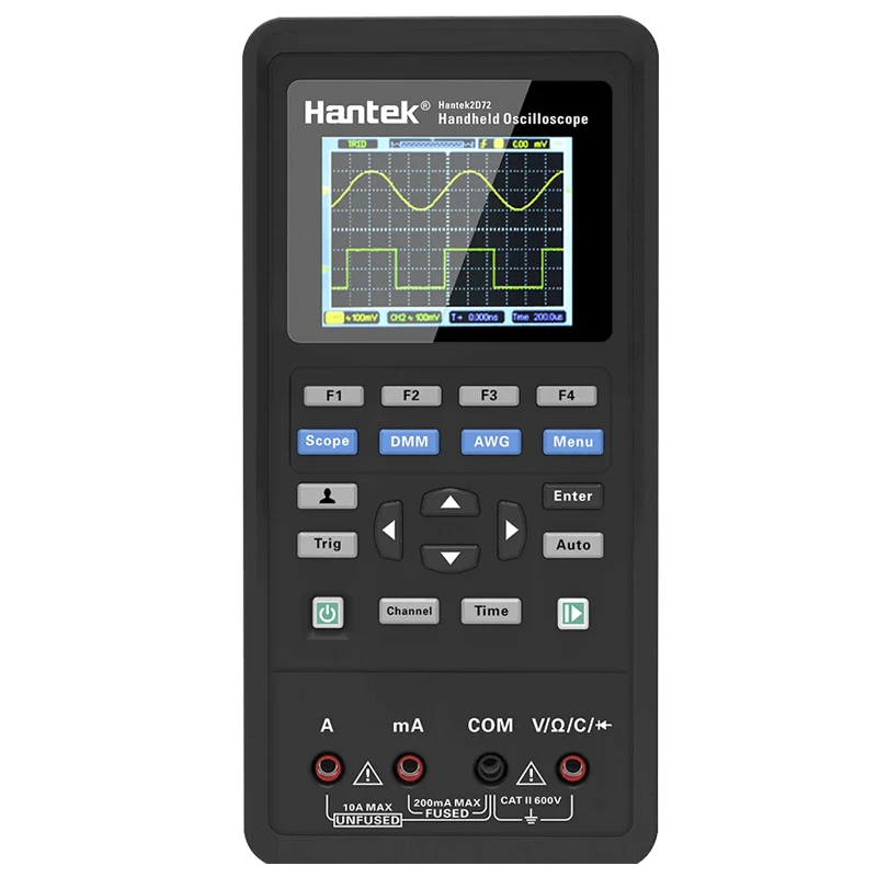 

Hantek Oscilloscope + Source + Multimeter: One machine multi-purpose 2D42 handheld oscilloscope