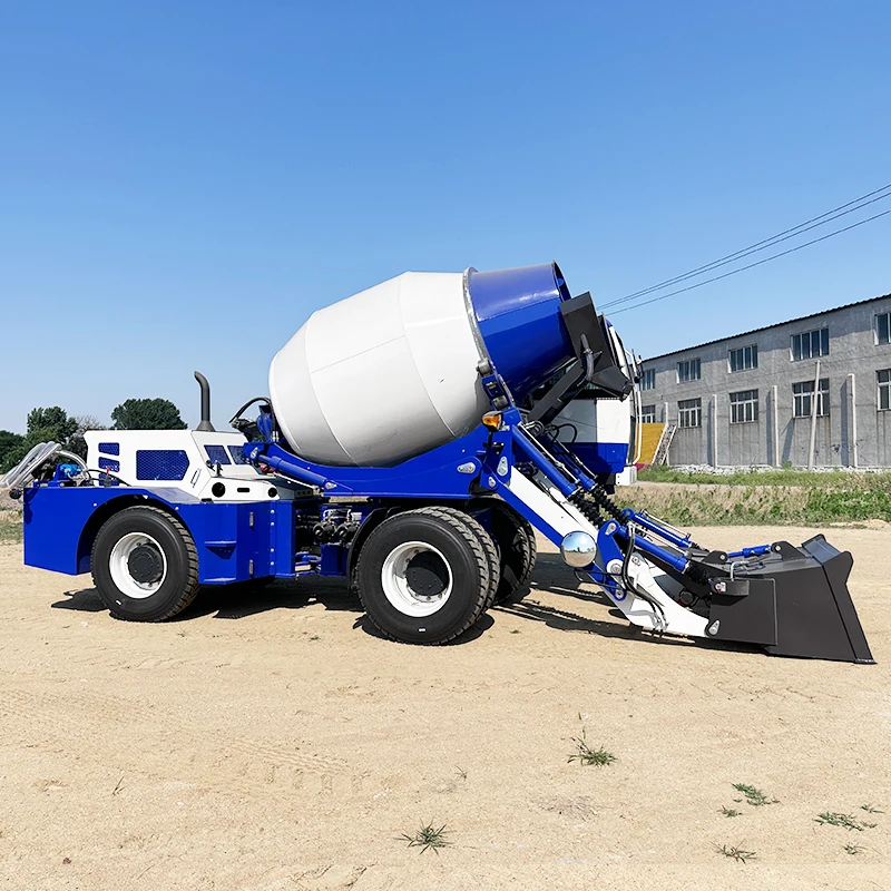 Popular Self Loading Concrete - Concrete Mixer Small recension och pris
