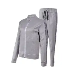 2024 Women Two Piece Set Outfits Autumn Women's Tracksuit Zipper Top Pants Casual Sport Suit Winter 2 Piece Woman Set