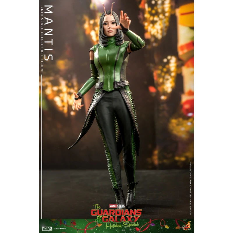 HotToys-Mantis Guardians of the Galaxy Natal Figura De Ação Especial, Modelo De Animação, Coleção De Presente De Brinquedo, 1:6, TMS094, Em Stock